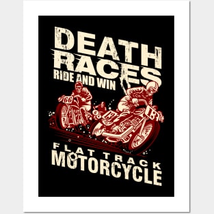 Vintage bikers t-shirt Posters and Art